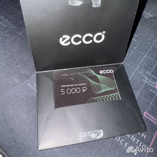 Подарочная карта ecco
