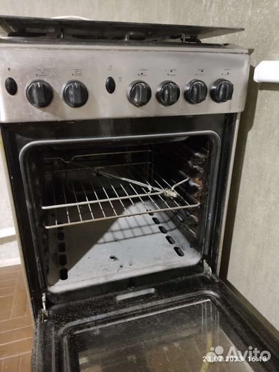 Газовая плита бу indesit