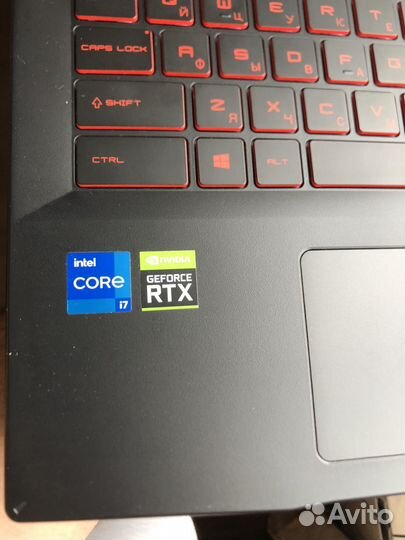Игровой Ноутбук Msi Katana GF66 i7 11800H RTX3070