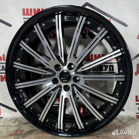 Диски литые Work/Japan r20; 5x100; цо 57,1