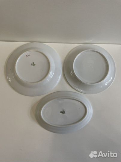 Имперская тарелка, фабрики т-во Кузнецова до 1917