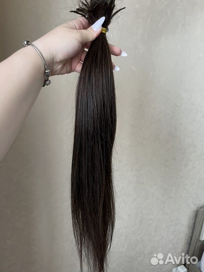 Волосы для наращивания 50 см бу
