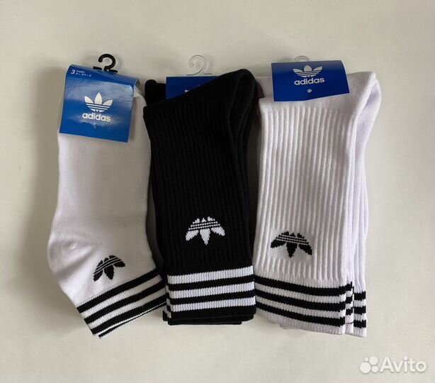 Носки Adidas высокие/короткие