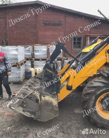 Вилы паллетные откидные на JCB 3cx / 4cx