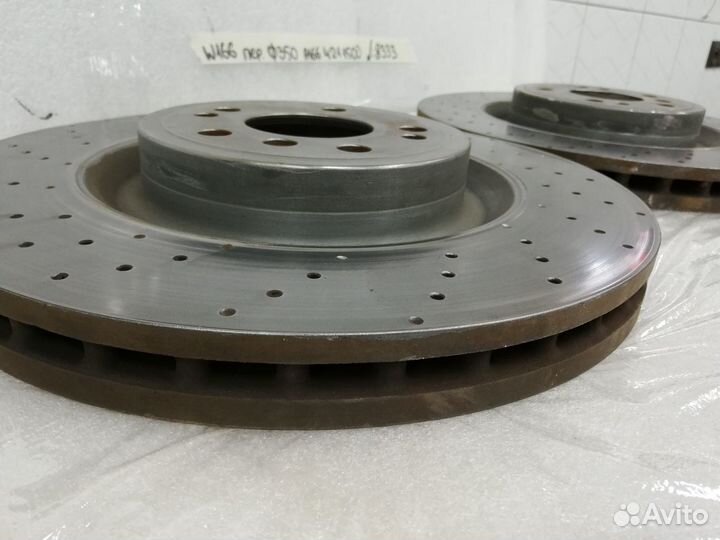 Диск тормозной передний Мерседес W292 GLE coupe