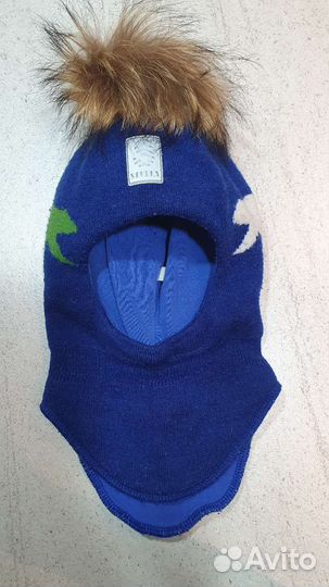 Шапка шлем для мальчика 48 50