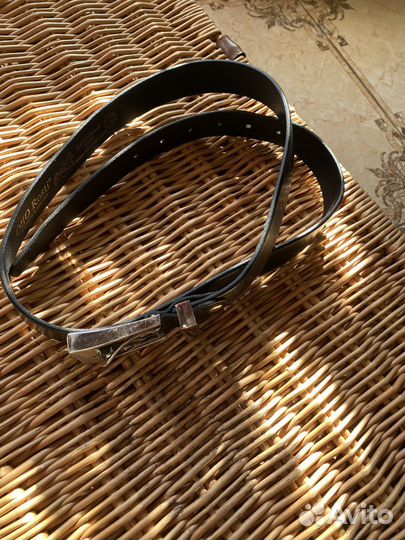 Мужской кожаный ремень