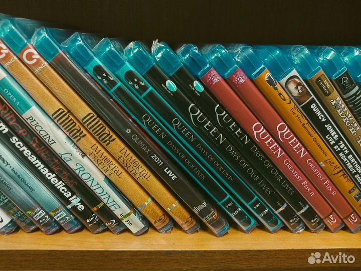 Blu-ray оркестры, концерты (новые в плёнке)