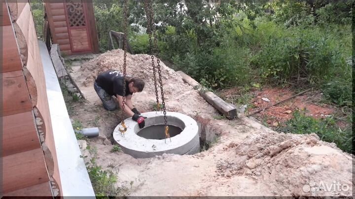 Установка септика. Рассрочка 12 мес