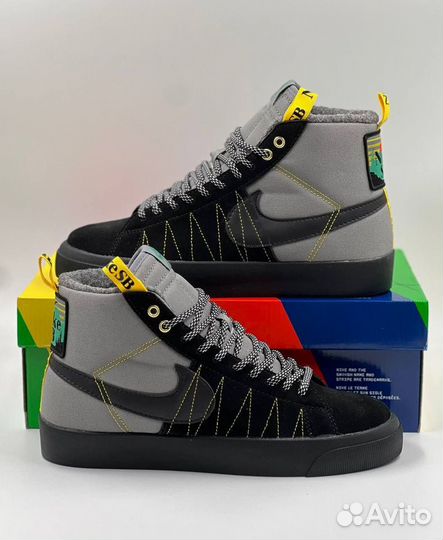 Кроссовки Nike blazer MID premium SB 'acclimate’