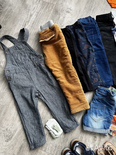 Вещи на мальчика пакетом 80-86 р