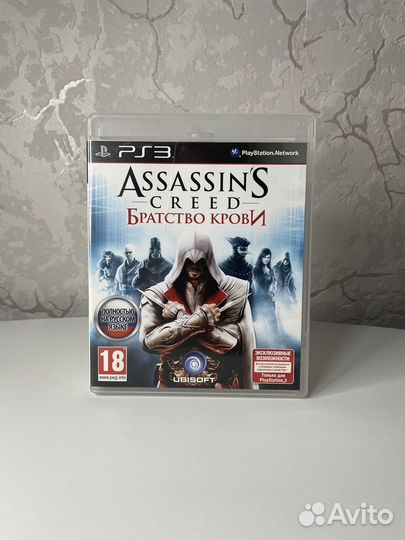 Assassins creed братство крови ps3 игры ps3