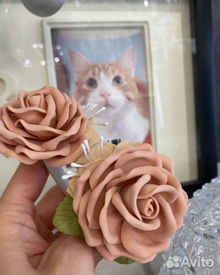 Украшения для волос ручной работы