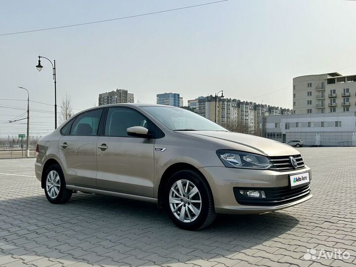 Volkswagen Polo 1.6 AT, 2019, 89 483 км