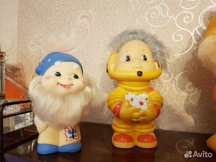 Резиновые игрушки СССР