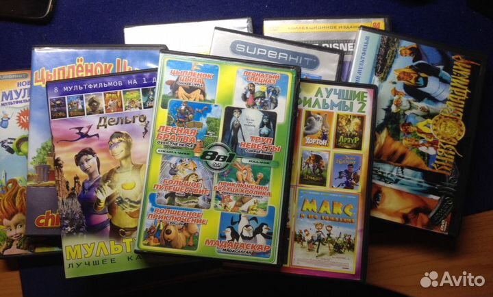 Диски с мультиками