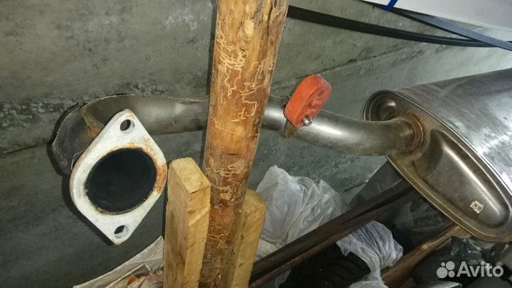 Глушитель для Киа Соренто 2,2дизель рейстайл