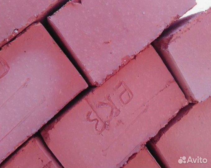 Кирпич красный полнотелый рядовой