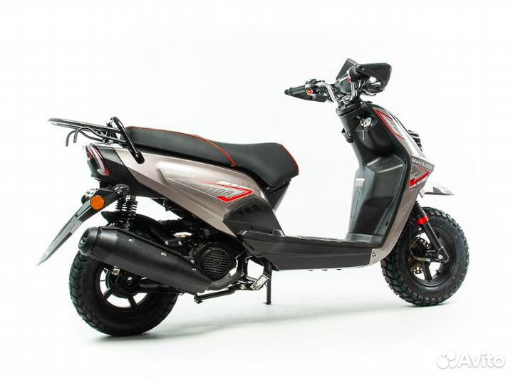Скутер Motoland matrix 150 серый