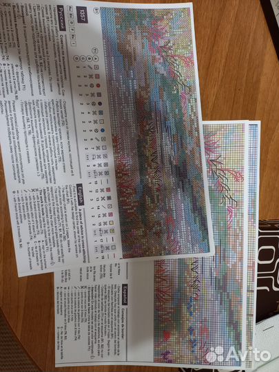 Набор для вышивания крестом риолис