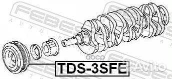 Шкив коленвала 3sfe TDS-3SFE Febest