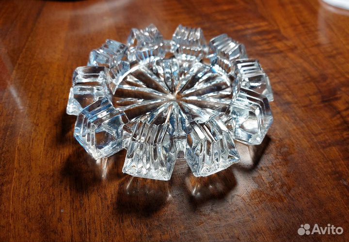 Пепельница хрустальная СССР