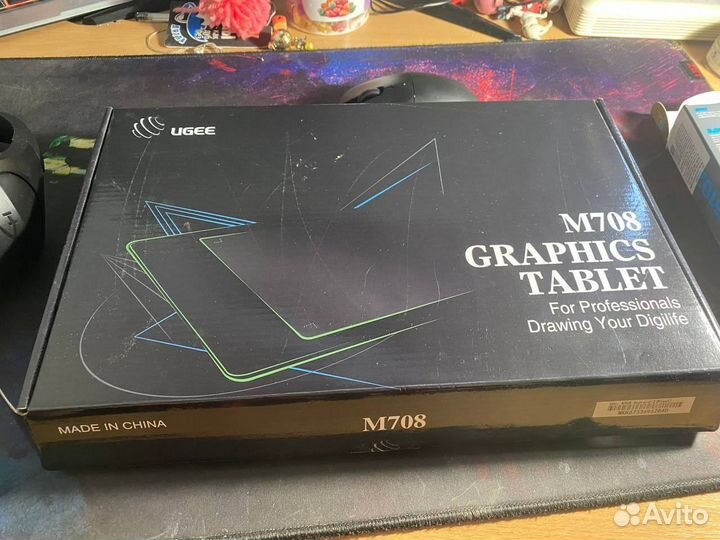 Графический планшет ugee m708