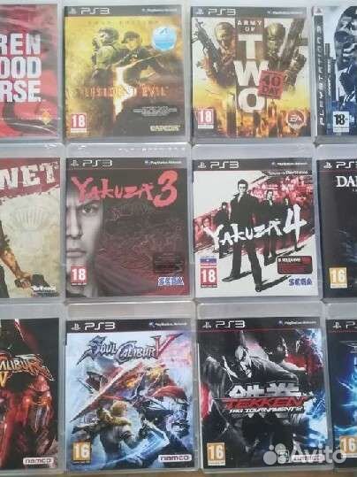 Диски б\у лицензия PS3 Playstation3 пс3