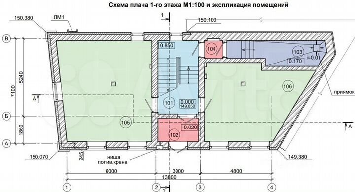 Продажа здания 210 м2 м. Чеховская в цао
