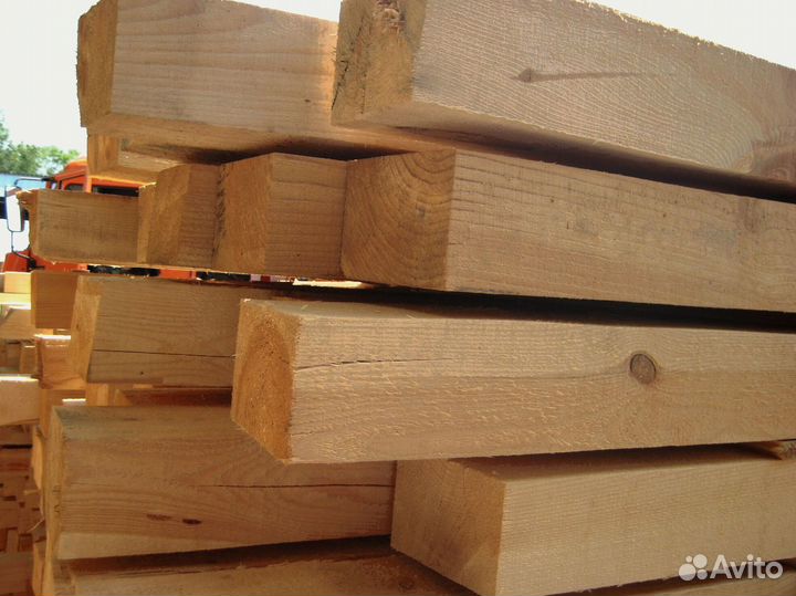 Брус из лиственницы 1 сорта для качественного стро