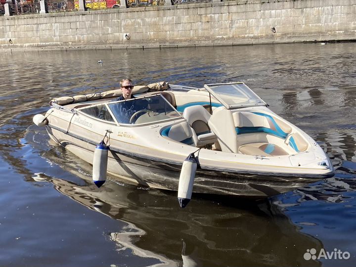 Аренда катера Штиль, прогулка по рекам и каналам