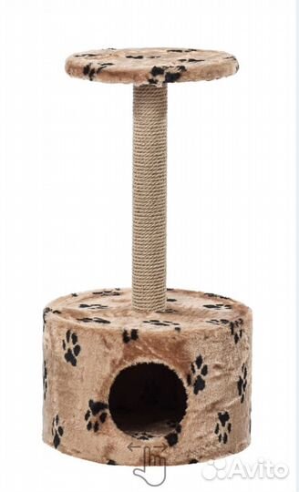 Круглый Меховой домик для кошек