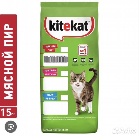Сухой корм для кошек китикет