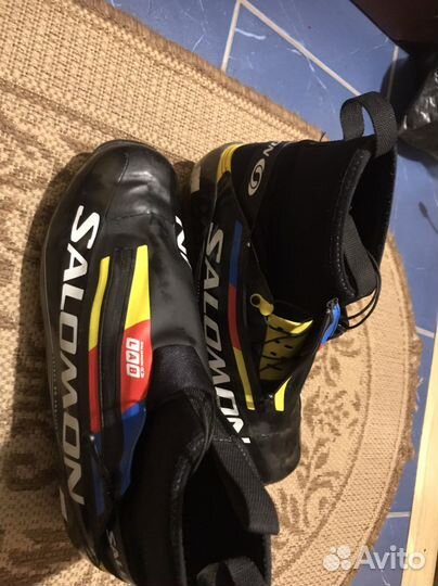 Лыжные ботинки salomon slab для классического хода