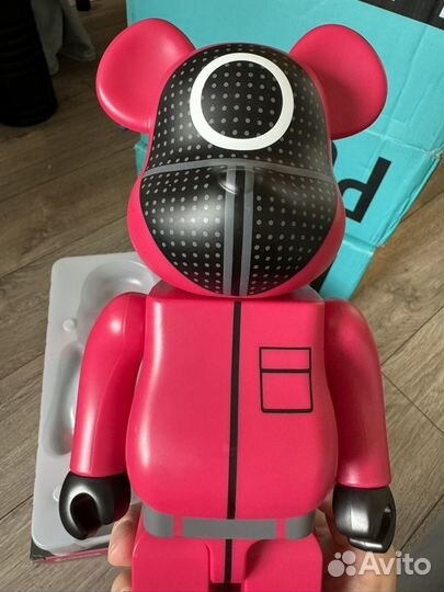 Bearbrick Squid Game Worker 400% + 100%