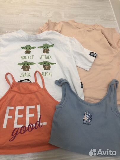 Футболки, топы для девочки 8 лет 128 рост