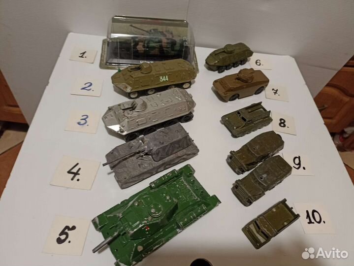 Игрушки танки металл СССР