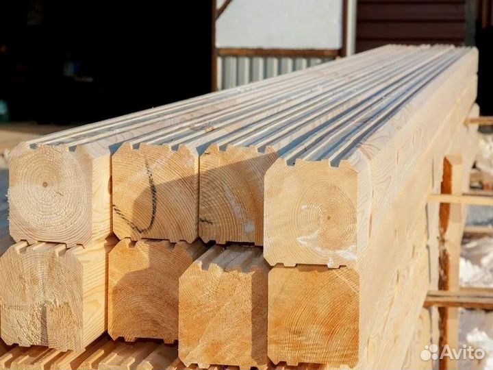 Брус профилированный 150 х 100х 6000