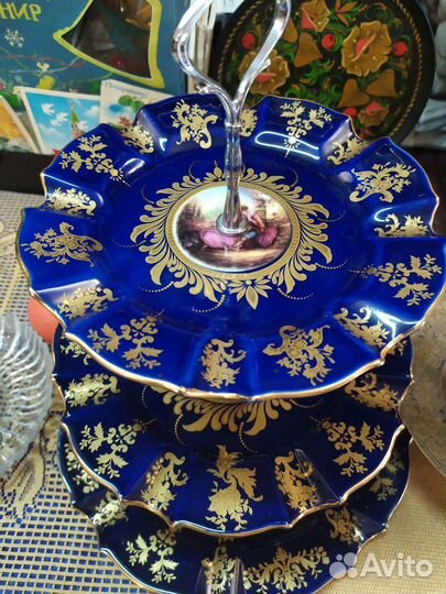 Вазы для фруктов этажерка СССР