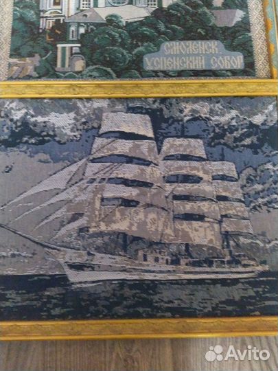 Тканевые картины