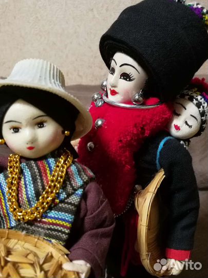 Кукла в национальном костюме, сувенир