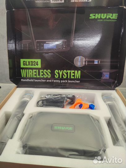 Беспроводная микрофонная система glxd24