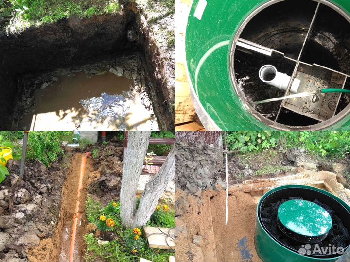 Автономная канализация под ключ. В любой грунт