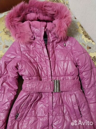 Куртка зимняя для девочки 146 152