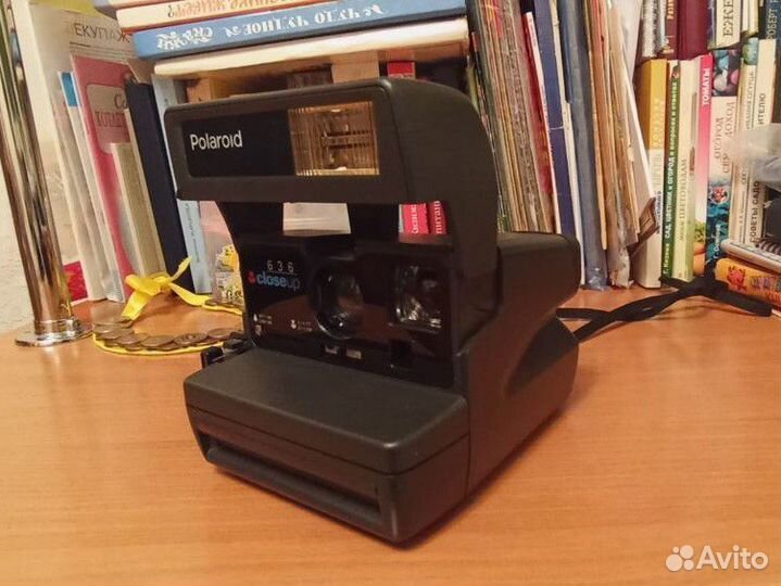 Фотоаппарат polaroid 636 closeup