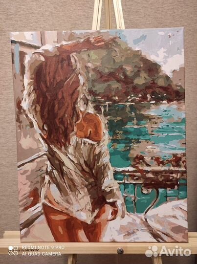 Картина, холст, акриловые краски