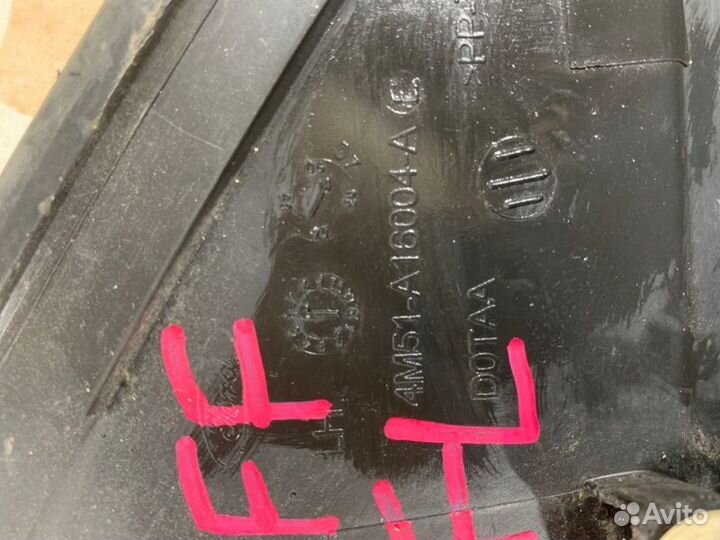 Накладка крыла (уголок) Ford Focus хэтчбэк 1.6