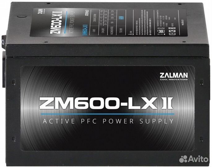 Блок питания Zalman ZM600-lxii