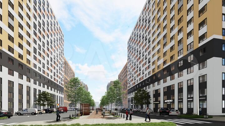 3-к. квартира, 78,9 м², 9/17 эт.