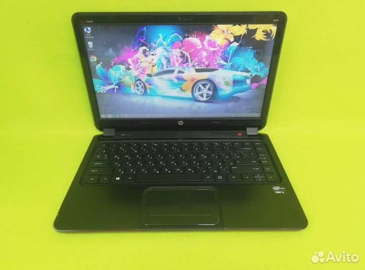 Легкий тонкий ноутбук HP Envy 4 i5/экран 14/SSD